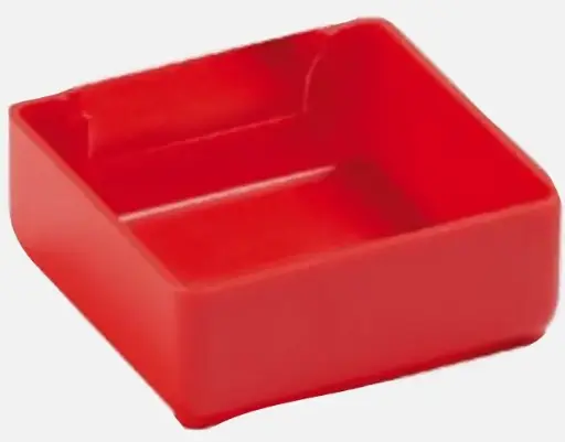 [Lst.80.189.000] 12 caixas de plastico de 50mm, (WxDxH) 75x75x26mm Lista