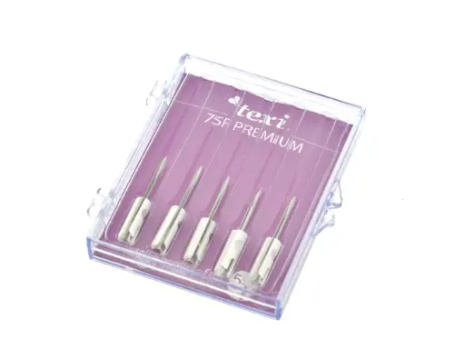 [Str.agTEXI75F.P] Agulha pistola de pinos Texi 75F / HAJO / DENNISON /  SYSTEM 75 / 120 fina 1,32 mm Premium