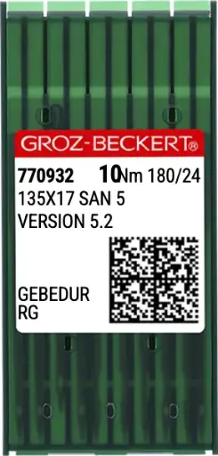 [770932] Agulhas 135X17 SAN 5 GEBEDUR RG - 180