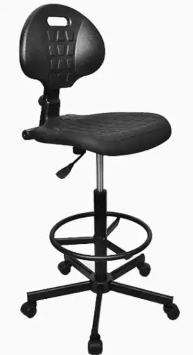 [Co.K-15] Cadeira a gás com apoio de pés e com apoio e base em espuma (94013000)