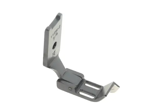 [Ev.112W-Z1/4] Calcador Ponto preso maquina 2 agulhas para fechos com guia (6.4mm) EverPeak