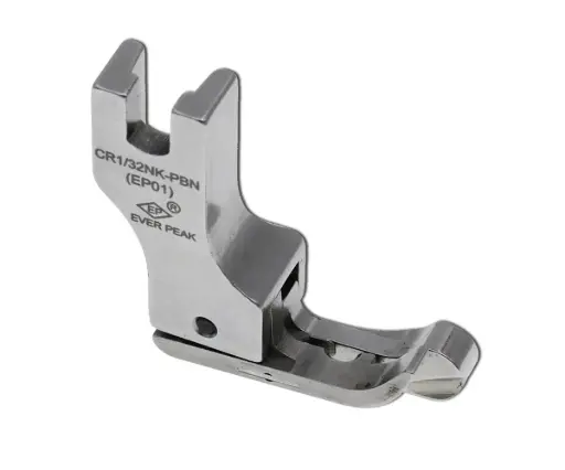 [Ev.CR1/32NK-PBN(EP01)] Calcador compensador direito para maquina PBN (Remate limpo) 0.8mm EverPeak