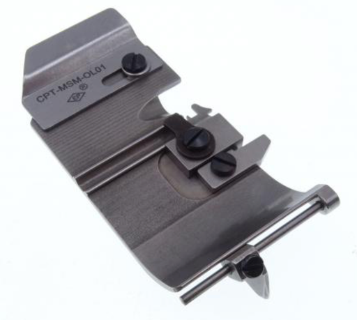 [Ev.CPT-MSM-OL01] Calcador de 2 agulhas alargado para meter golas com guia ajustavel EverPeak