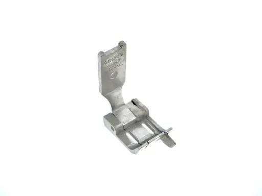 [Ev.GR18-3/8] Calcador para maquina de 2 agulhas 9.5mm Ponto preso com guia direito a 1.8mm para tecidos medios EverPeak
