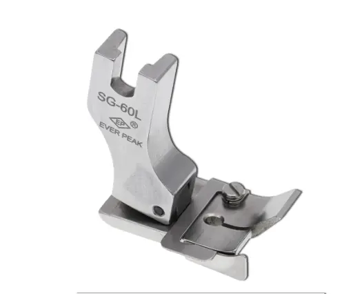 [Ev.SG-60L] Calcador pespontar 6mm com guia de mola EverPeak