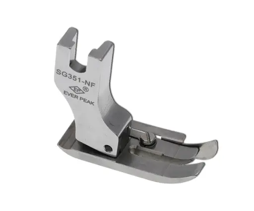 [Ev.SG-351-NF] Calcador pespontar com guia de mola ao meio EverPeak