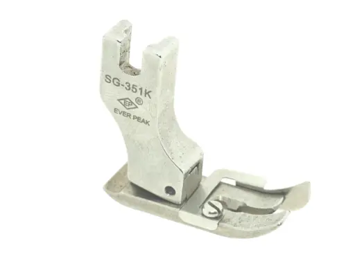 [Ev.SG-351K] Calcador pespontar para finos com guia de mola ao meio EverPeak