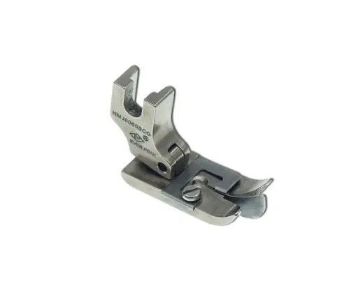 [Ev.HMJ6060SCG] Calcador pé baixo curto 6mmx6mm com guia central Juki EverPeak