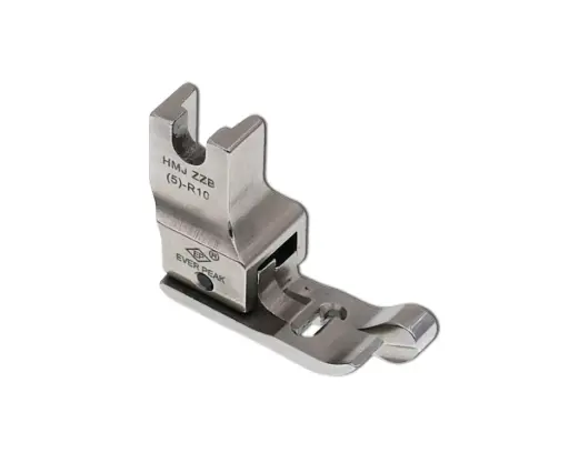 [Ev.HMJ.ZZB(5)-R10] Calcador pé baixo zigzag compensador direito de 1mm Juki EverPeak